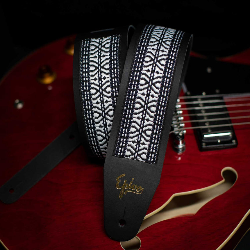 Epivo Dark Atlantis Leather Guitar Strap
