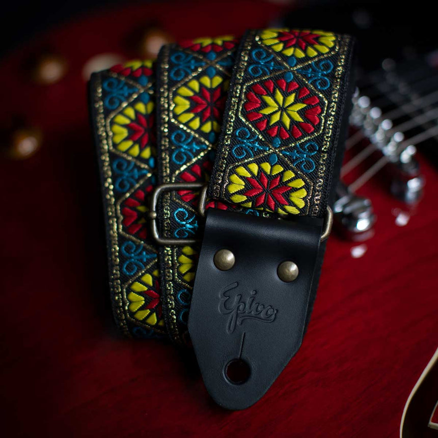 Epivo Flowers Guitar Strap