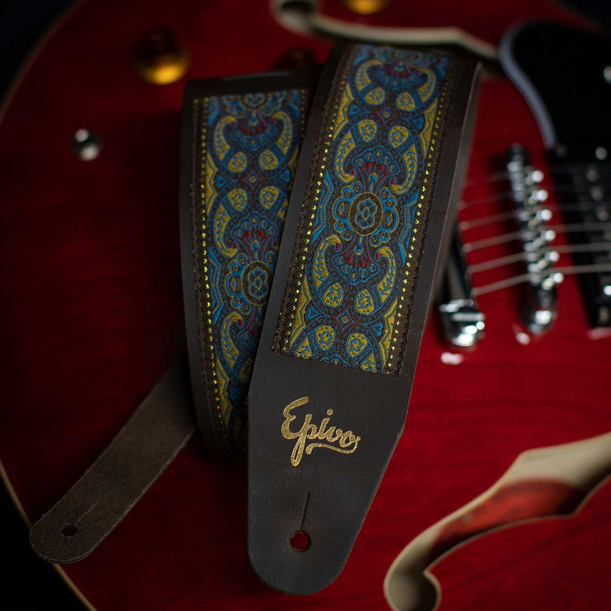 Ocean Leather Guitar Strap