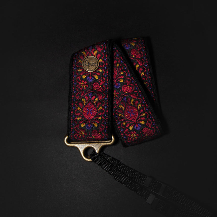 Epivo Carmine Peafowl Retro Camera Strap