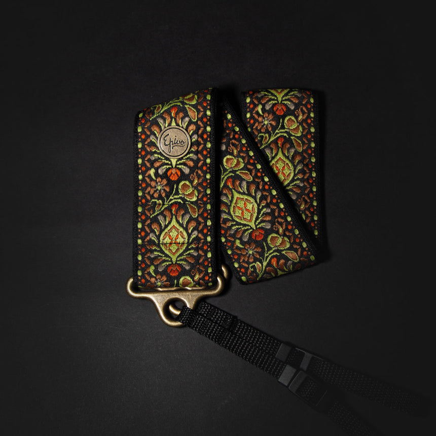 Epivo Green Peafowl Retro Camera Strap