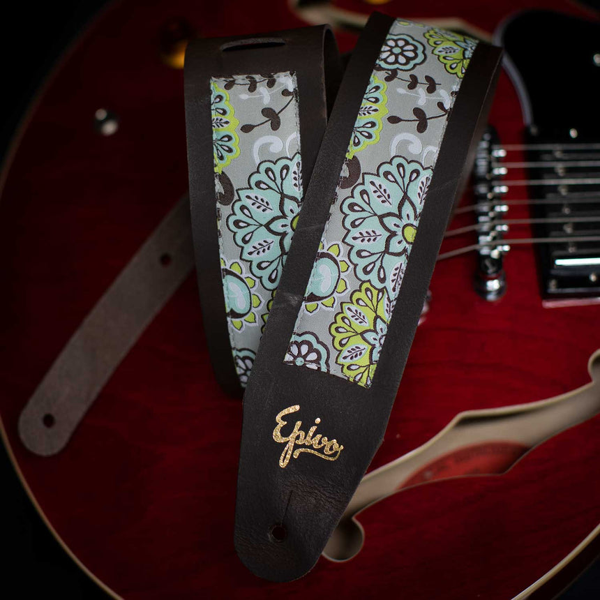 Papaver Leather Guitar Strap