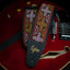 Epivo Red Cross Leather Guitar Strap